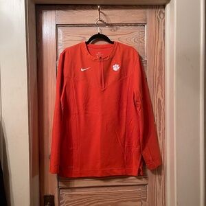 Nike Dri-FIT Clemson 1/2 Zip Pullover - Team Issued - Men's L - Like New